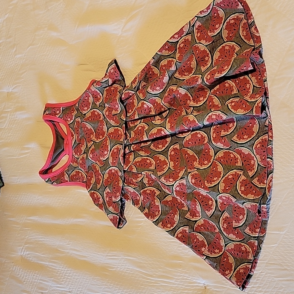 Wild Safari Watermelon sun dress